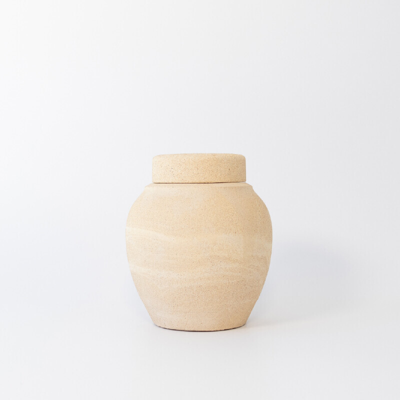 Pet Cremation Pet Urn Memorial Pet Memorial Australia Product Urn Traditional Garden Sandstone XS